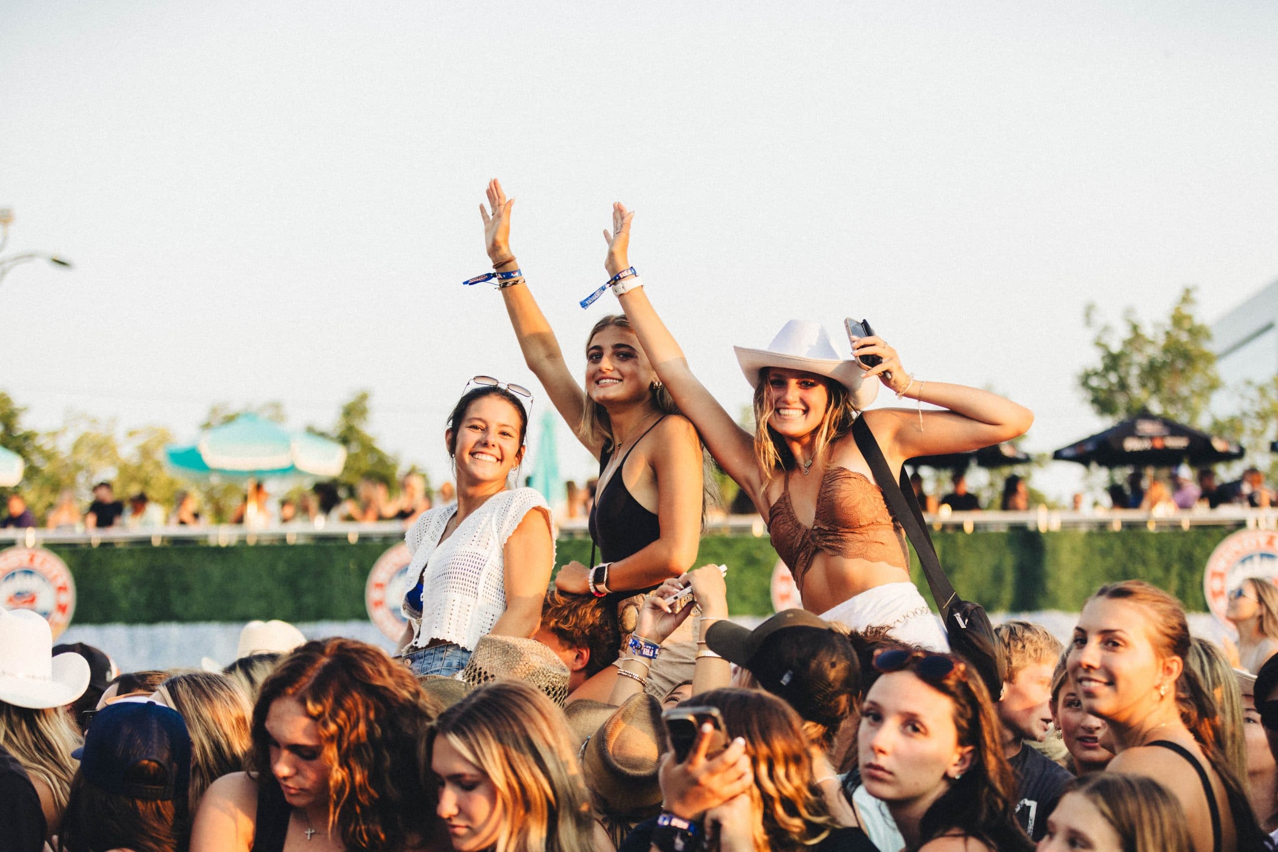 people in a crowd