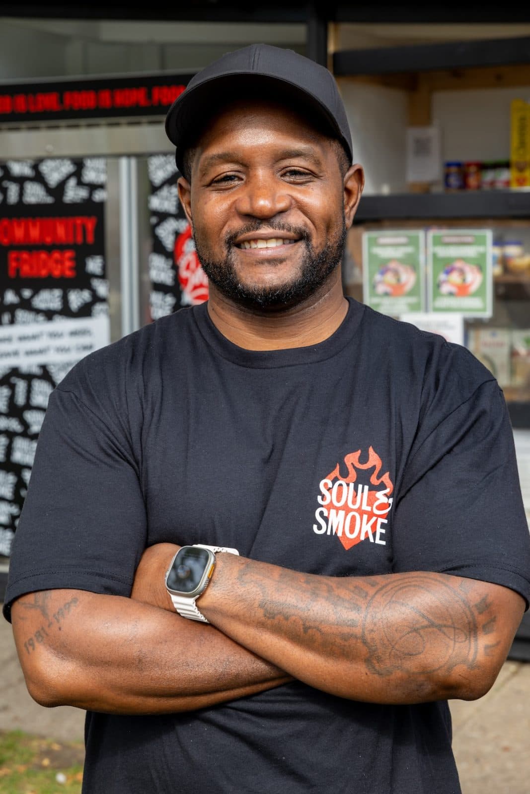head shot of the chef at soul and smoke
