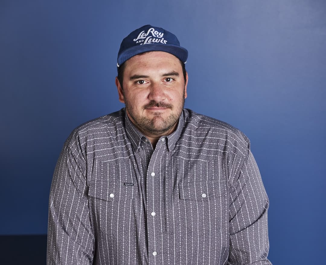 Portrait of pitmaster Evan LeRoy of LeRoy and Lewis BBQ
